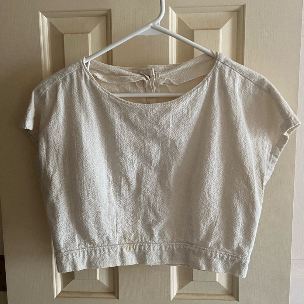 Linen Crop Top from Thailand
